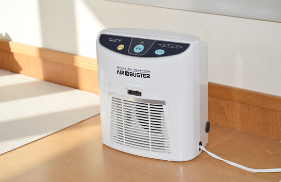 オゾン発生装置設置の状況写真を紹介しています